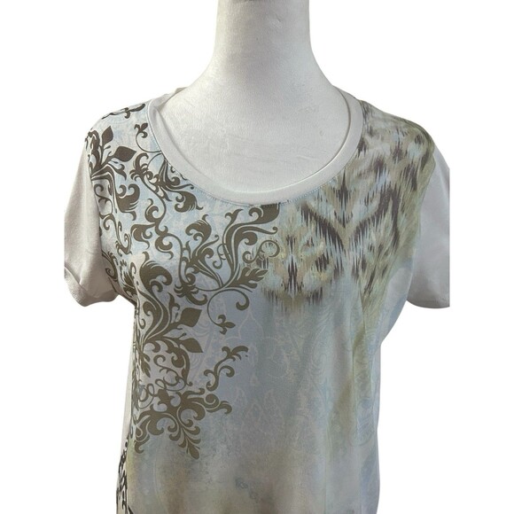 Zenergy By Chicos Woman’s Top Chicos Sz 2 (Sz‎ 12) - Picture 4 of 7